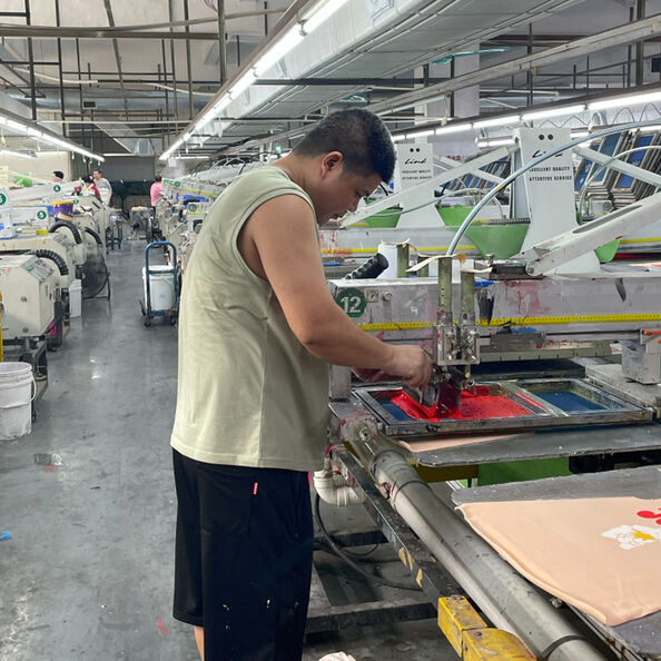 Dongguan Tianan Clothing Co., Ltd. γραμμή παραγωγής του κατασκευαστή